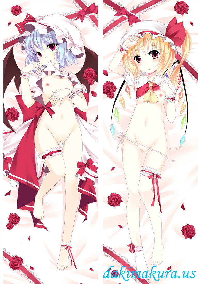 Remilia Scarlet and Frandre Scarlet - Touhou Project dakimakura girlfriend body pillow